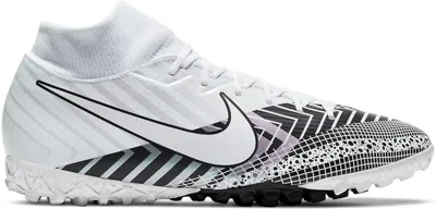 Pre-owned Nike Men's  Mercurial Superfly 7 Academy Mds Tf Dream Speed Sneakers In White/black