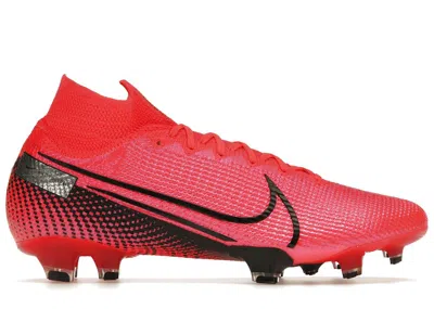 Pre-owned Nike Men's  Mercurial Superfly 7 Elite Fg Sneakers In Laser Crimson/black