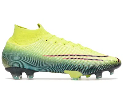 Pre-owned Nike Men's  Mercurial Superfly 7 Elite Mds Fg Sneakers In Lemon Venom/aurora/black In Multi