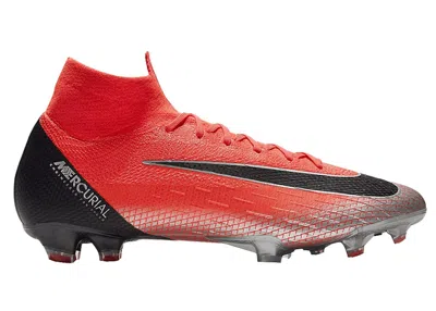 Pre-owned Nike Men's  Mercurial Superfly 8 Elite Cr7 Fg Sneakers In Flash Crimson/black/silver In Multi