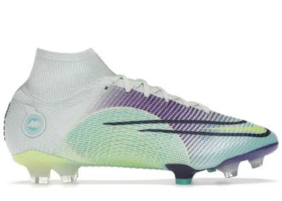 Pre-owned Nike Men's  Mercurial Superfly 8 Elite Fg Dream Speed Sneakers In Barely Green/electric Purple/aurora In Multi