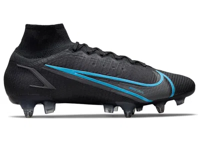 Pre-owned Nike Men's  Mercurial Superfly 8 Elite Sgpro Ac Pack Sneakers In Black/iron Grey