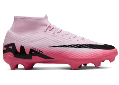 Pre-owned Nike Men's  Mercurial Superfly 9 Academy Mg Sneakers In Pink Foam/black
