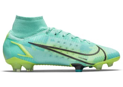 Pre-owned Nike Men's  Mercurial Superfly Elite Fg Sneakers In Dynamic Turquoise/lime Glow