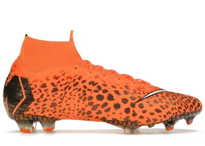 Pre-owned Nike Men's  Mercurial Superfly Kim Jones Sneakers In Total Orange/black/white