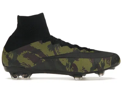 Pre-owned Nike Men's  Mercurial Superfly Se Fg Sneakers In Jungle Camo/black
