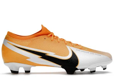 Pre-owned Nike Men's  Mercurial Vapor 13 Pro Fg Sneakers In Laser Orange/white