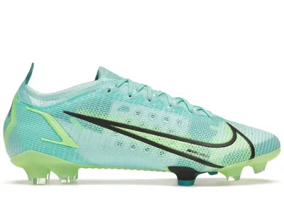 Pre-owned Nike Men's  Mercurial Vapor 14 Elite Fg Sneakers In Dynamic Turquoise/lime Glow In Multi