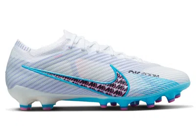 Pre-owned Nike Men's  Mercurial Vapor 15 Elite Agpro Blast Pack Sneakers In White/pink Blast/indigo Haze