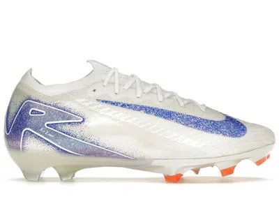 Pre-owned Nike Men's  Mercurial Vapor 16 Elite Fg Blueprint Pack Sneakers In White/racer Blue In Multi