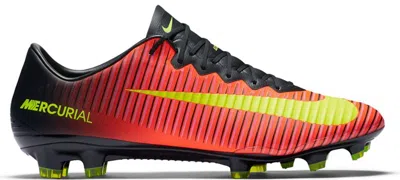 Pre-owned Nike Men's  Mercurial Vapor Xi Fg Volt Sneakers In Total Crimson/black/pink Blast