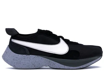 Pre-owned Nike Men's  Moon Racer Sneakers In Black/white/wolf Grey