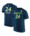 Nike Men's  Napheesa Collier Navy Minnesota Lynx Explorer Edition Name Number T-shirt In Navy