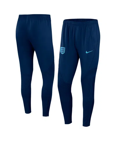 Nike Men's  Navy England National Team Strike Performance Track Pants In Blue
