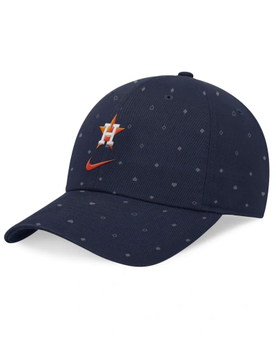 Nike Men's  Navy Houston Astros Primetime Print Club Adjustable Hat