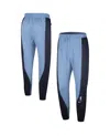 Nike Men's  Navy, Light Blue Memphis Grizzlies 2023/24 Authentic Showtime Pants In Navy,light Blue