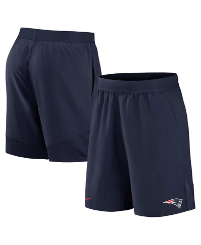 Nike Men's  Navy New England Patriots Stretch Woven Shorts