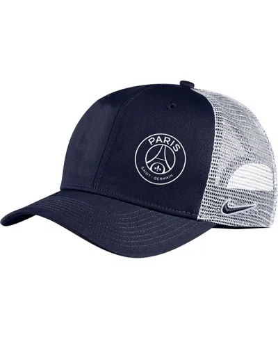 Nike Men's  Navy Paris Saint-germain Classic99 Trucker Snapback Hat