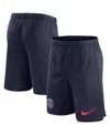 Nike Men's  Navy Paris Saint-germain Stadium Performance Training Shorts In Navy