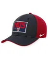 Nike Men's  Navy, Red Washington Nationals Classic99 Colorblock Performance Snapback Hat In Navy,red