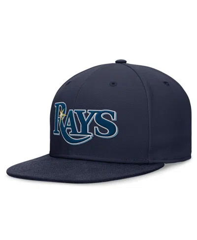 Nike Men's  Navy Tampa Bay Rays Evergreen Performance Fitted Hat