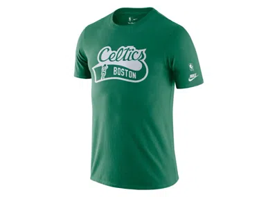 Pre-owned Nike Men's  Nba Boston Celtics Essential Year Zero T-shirt In Green