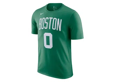 Pre-owned Nike Men's  Nba Boston Celtics Jayson Tatum T-shirt In Green/white In Multi