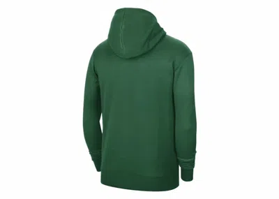 Pre-owned Nike Men's  Nba Boston Celtics Spotlight Pullover Drifit Loose Fit Hoodie In Green