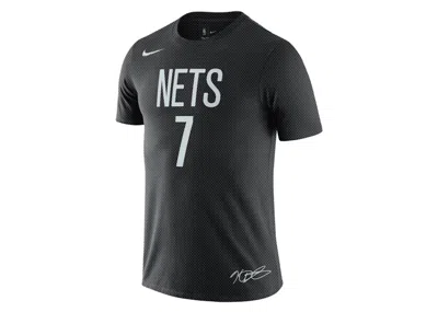 Pre-owned Nike Men's  Nba Brooklyn Nets Kevin Durant T-shirt In Black