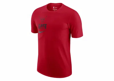 Pre-owned Nike Men's  Nba Chicago Bulls T-shirt In Red/black