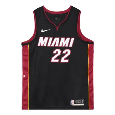 Nike Men's  Nba Jerseysw Fan Edition Miami Heat Butler 2 No. 2 Retro Basketball Jersey/vest Black