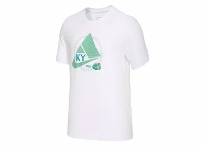 Pre-owned Nike Men's  Nba Kyrie Drifit T-shirt In White