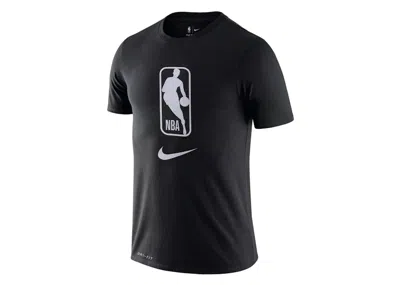 Pre-owned Nike Men's  Nba Logo Drifit T-shirt In Black
