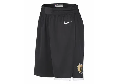 Pre-owned Nike Men's  Nba Memphis Grizzlies Swingman City Edition Drifit Shorts In Black