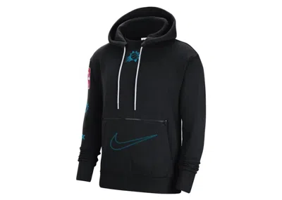 Pre-owned Nike Men's  Nba Phoenix Suns Courtside City Edition Hoodie In Black