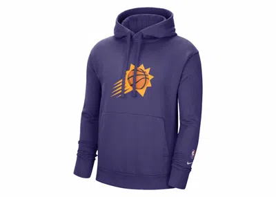 Pre-owned Nike Men's  Nba Phoenix Suns Essential Fleece Pullover Hoodie In Purple