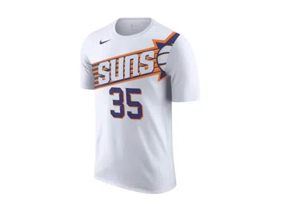 Pre-owned Nike Men's  Nba Phoenix Suns Kevin Durant T-shirt In White/purple/orange In Multi