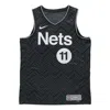 Nike Men's  Nba Retro Basketball Jersey/vest Sw Fan Edition Award Version Brooklyn Nets Kyrie Irving  In Black