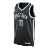 Nike Men's  Nba Retro Basketball Jersey/vest Sw Fan Edition Brooklyn Nets Kyrie Irving No. 11 Black