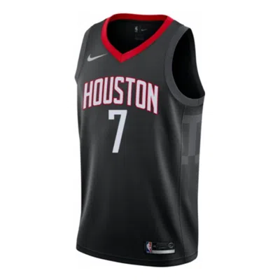 Nike Men's  Nba Retro Basketball Jersey/vest Sw Fan Edition Houston Rockets Anthony No. 7 Black