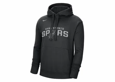 Pre-owned Nike Men's  Nba San Antonio Spurs Essential Fleece Pullover Hoodie In Black
