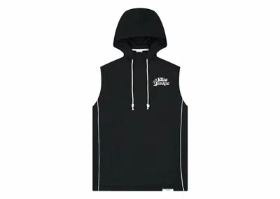 Pre-owned Nike Men's  Nba Standard Issue Drifit Loose Fit Hooded T-shirt In Black