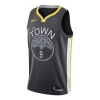 Nike Men's  Nba Stripe Alphabet Printing Basketball Jersey/vest Sw Fan Edition Golden State Warriors  In Gray