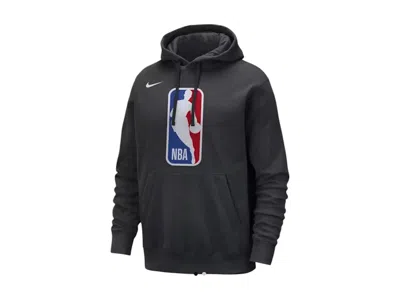 Pre-owned Nike Men's  Nba Team 31 Club Fleece Pullover Hoodie In Black/white In Multi