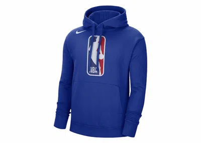 Pre-owned Nike Men's  Nba Team 31 Fleece Pullover Loose Fit Hoodie In Blue