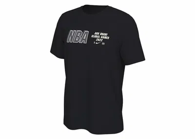 Pre-owned Nike Men's  Nba Team 31 Max 90 Loose Fit T-shirt In Black