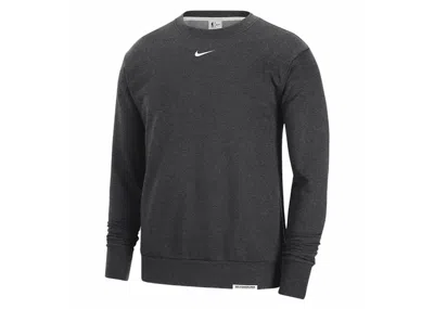 Pre-owned Nike Men's  Nba Team 31 Standard Issue Drifit Loose Fit Sweatshirt In Grey In Gray