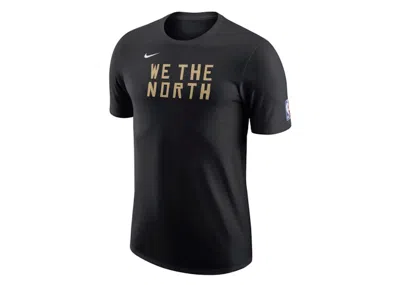 Pre-owned Nike Men's  Nba Toronto Raptors Essential City Edition T-shirt In Black