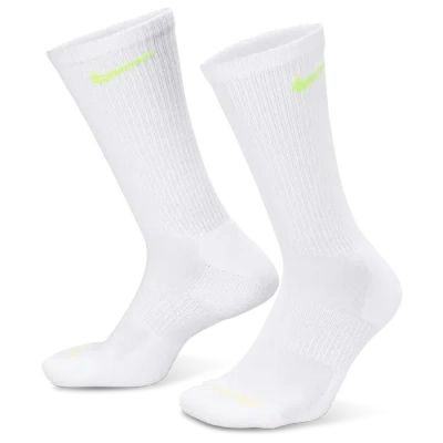 Nike Kids' Men's   3 Pack Dri-fit Plus Crew Socks