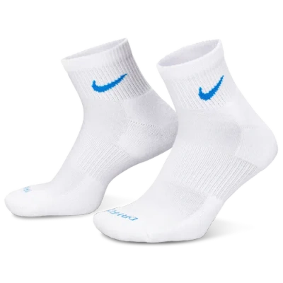 Nike Kids' Men's   3 Pack Dri-fit Plus Quarter Socks
